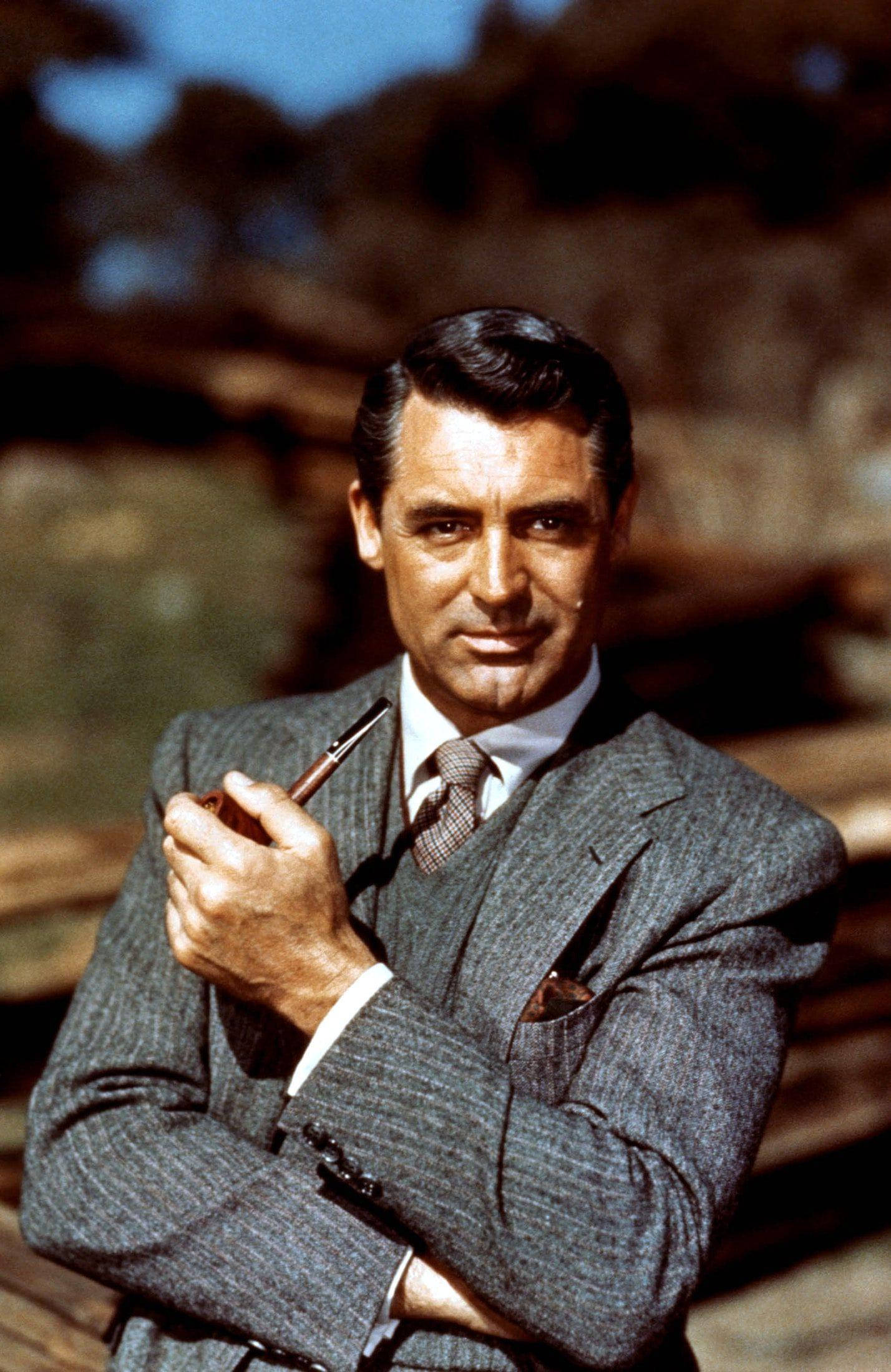 Hollywood-legende Cary Grant Muurpapier