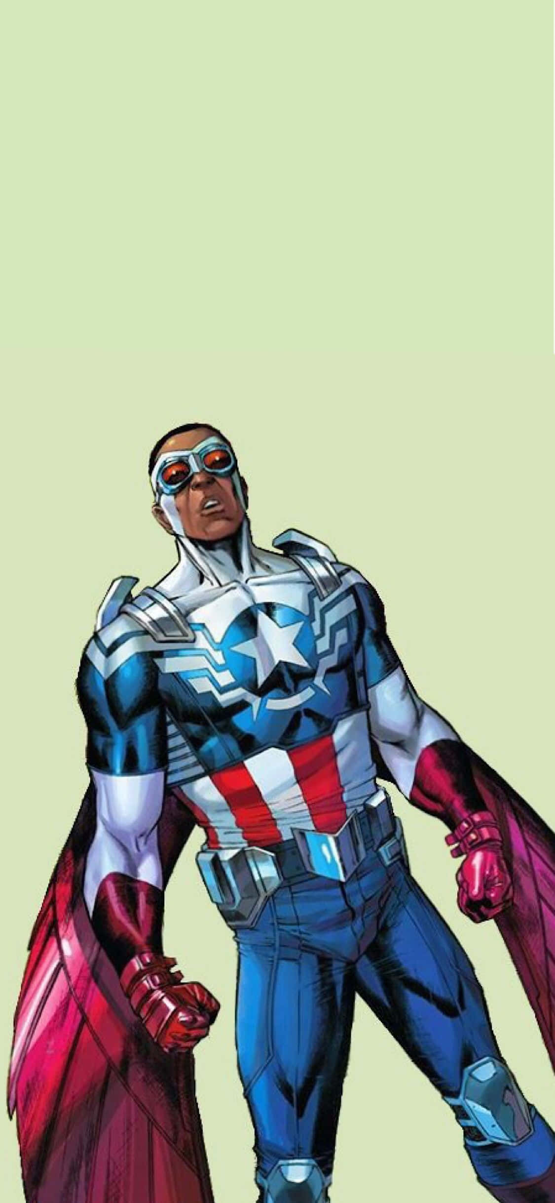 Hoogvlieër – Die Onvergelykbare Valk uit die Marvel Heelal Muurpapier
