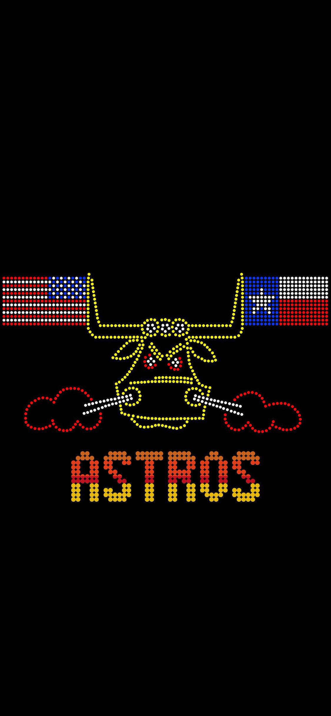 Houston Astros Gestileerde Texas Bul Muurpapier