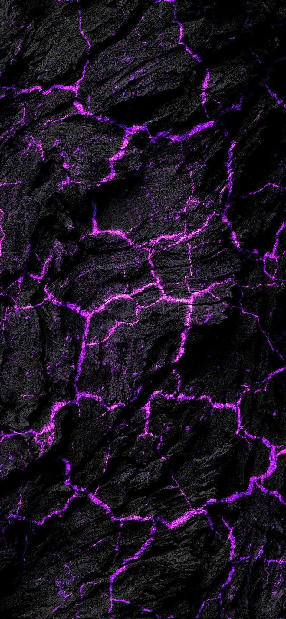 Houtskool Krake Neon Pers iPhone Muurpapier