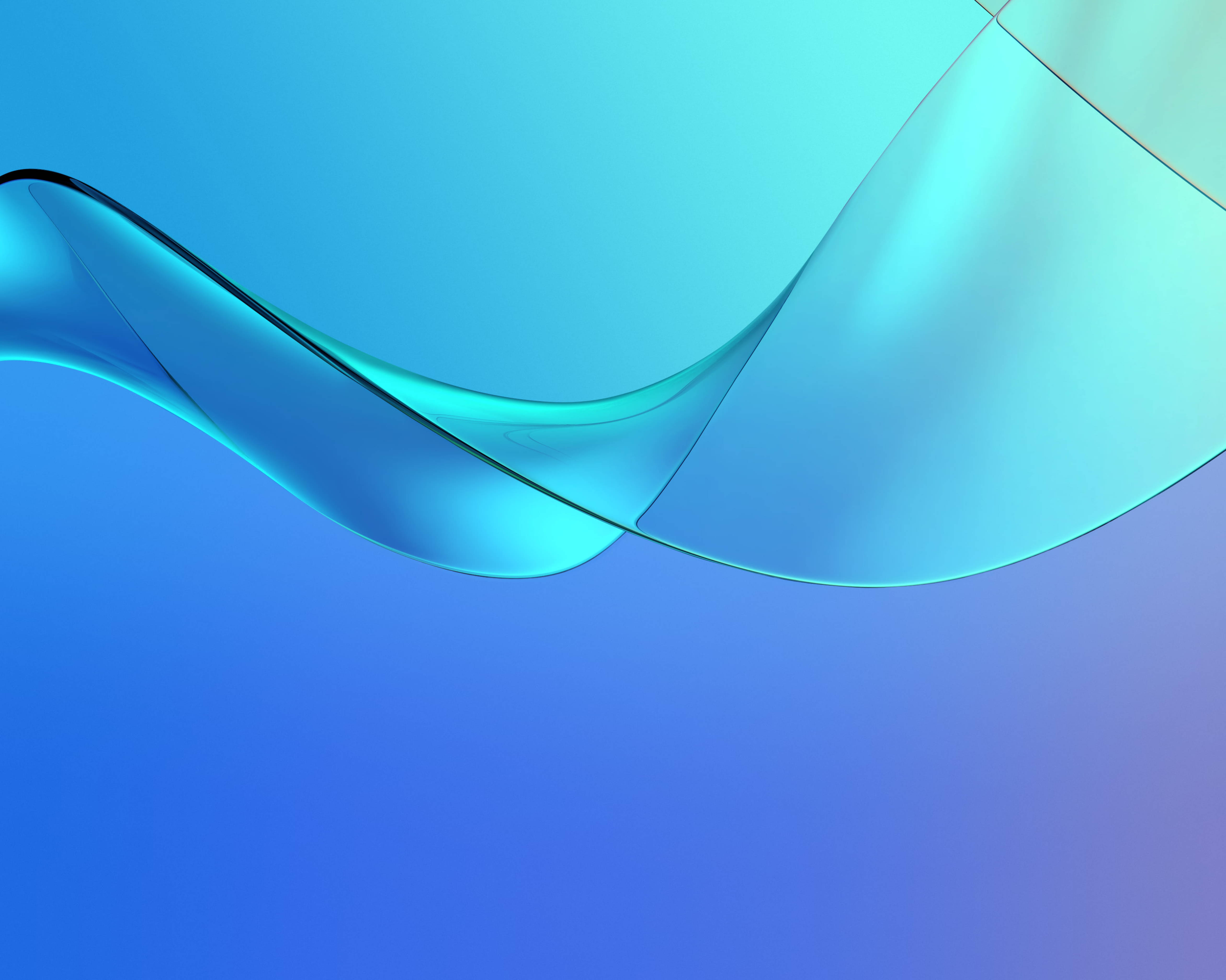 Huawei MediaPad M5 Blou Kurwes Muurpapier
