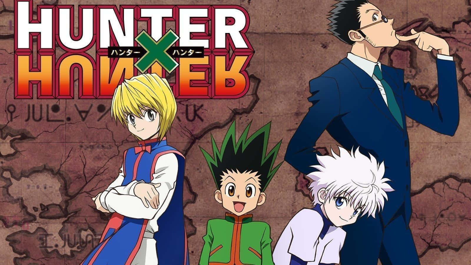 Hunter X Hunter Kurapika en Gon Agtergrond Muurpapier