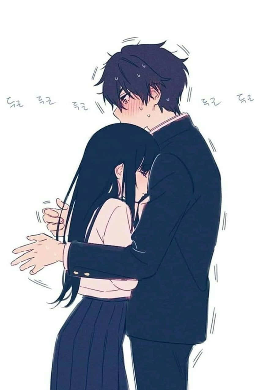 Hyouka Paar Passende PFP Anime Muurpapier
