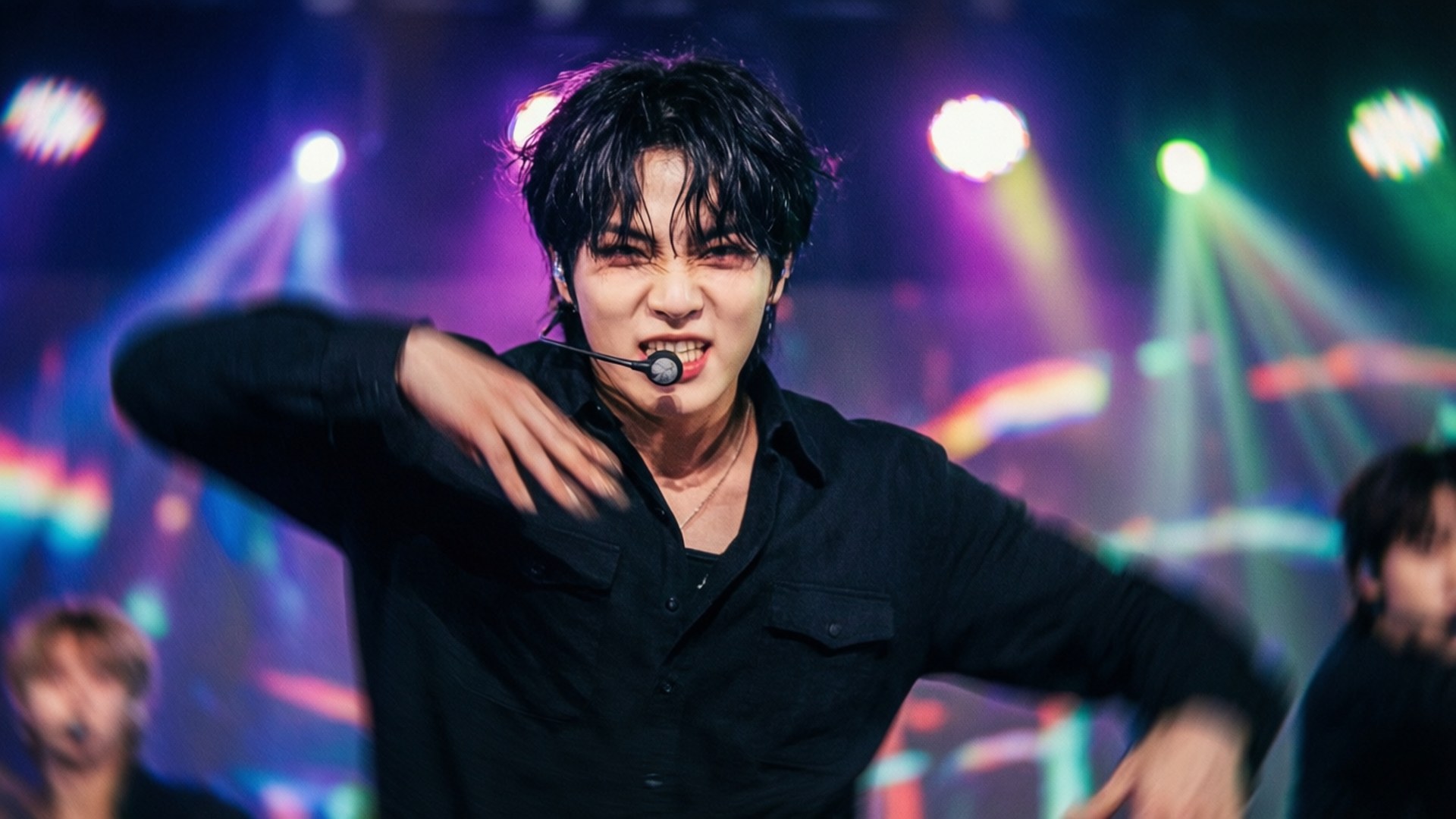 Hyunjin Dansbeweging Muurpapier