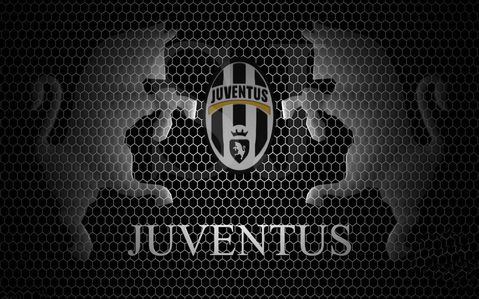 Ikone-logo van Juventus F.C. in hoë resolusie Muurpapier