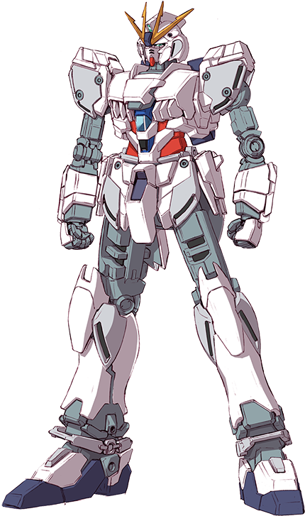 Ikoniese Gundam Mecha wat Staan Muurpapier