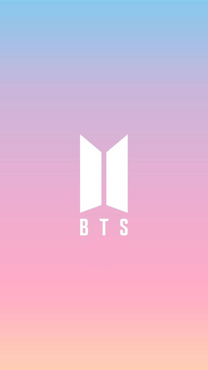 Ikoniese Logo van die BTS-groep Muurpapier