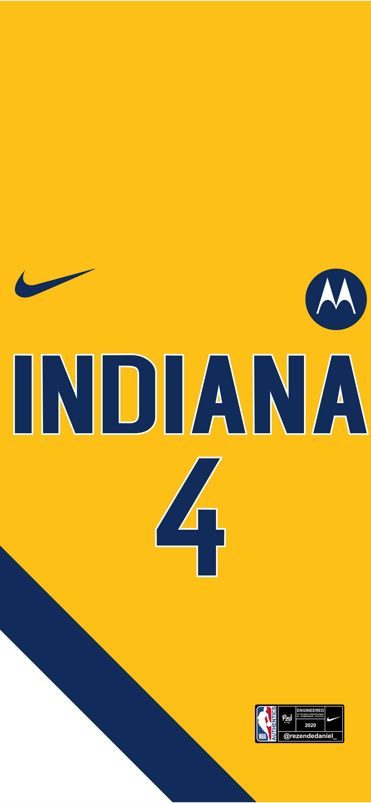 Indiana Pacers Vektorkuns Trui Muurpapier
