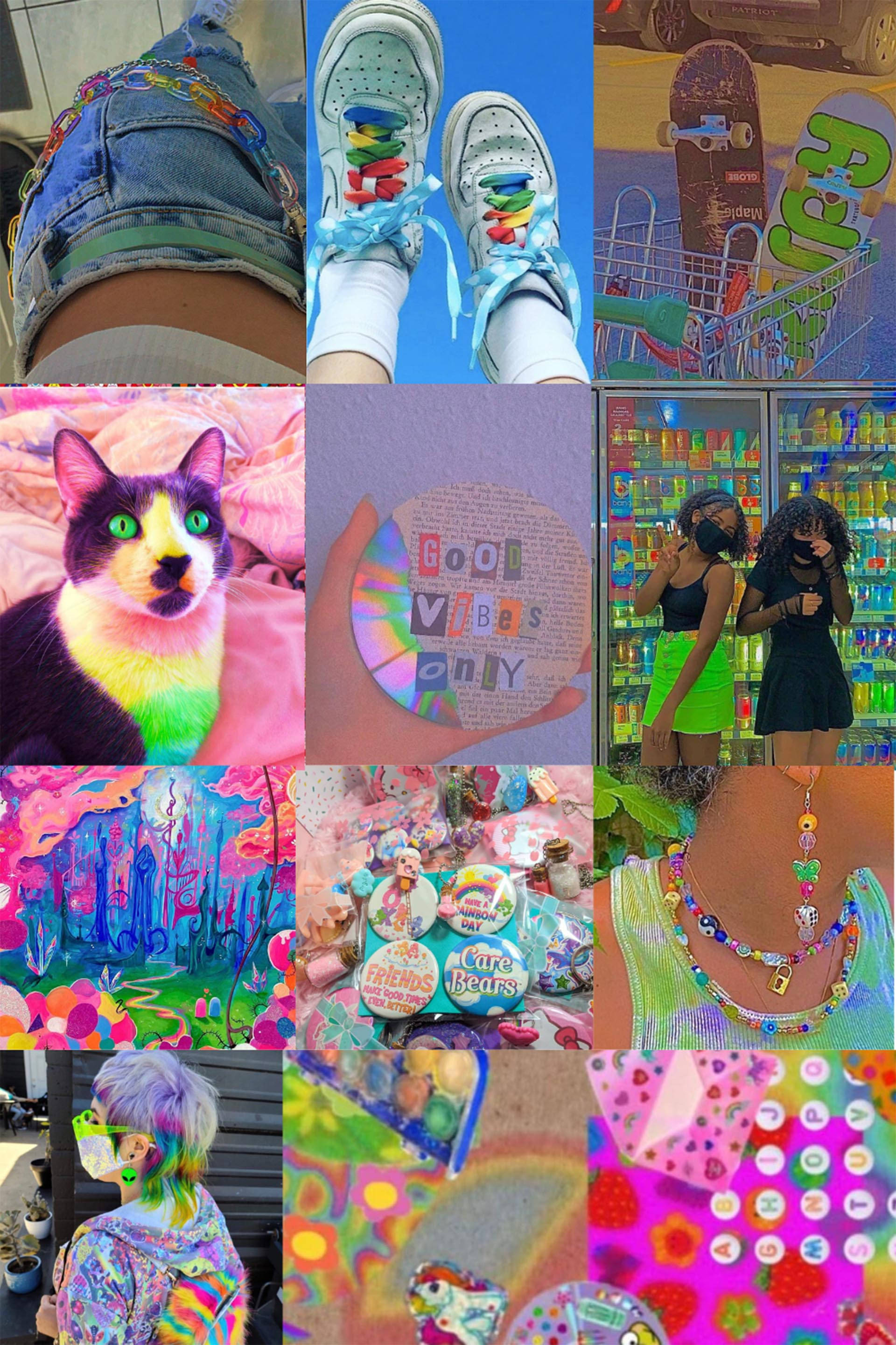 Indie Aesthetics Vibe Muurpapier