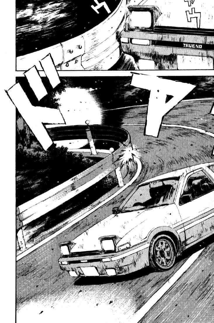 Initial D Foon Swart en Wit Muurpapier