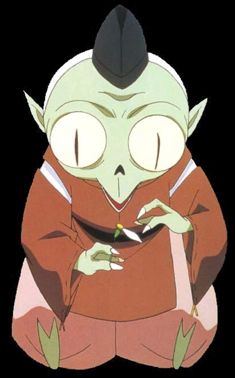 Inuyasha Jaken - Die Lojale Dienaar in Aksie Muurpapier