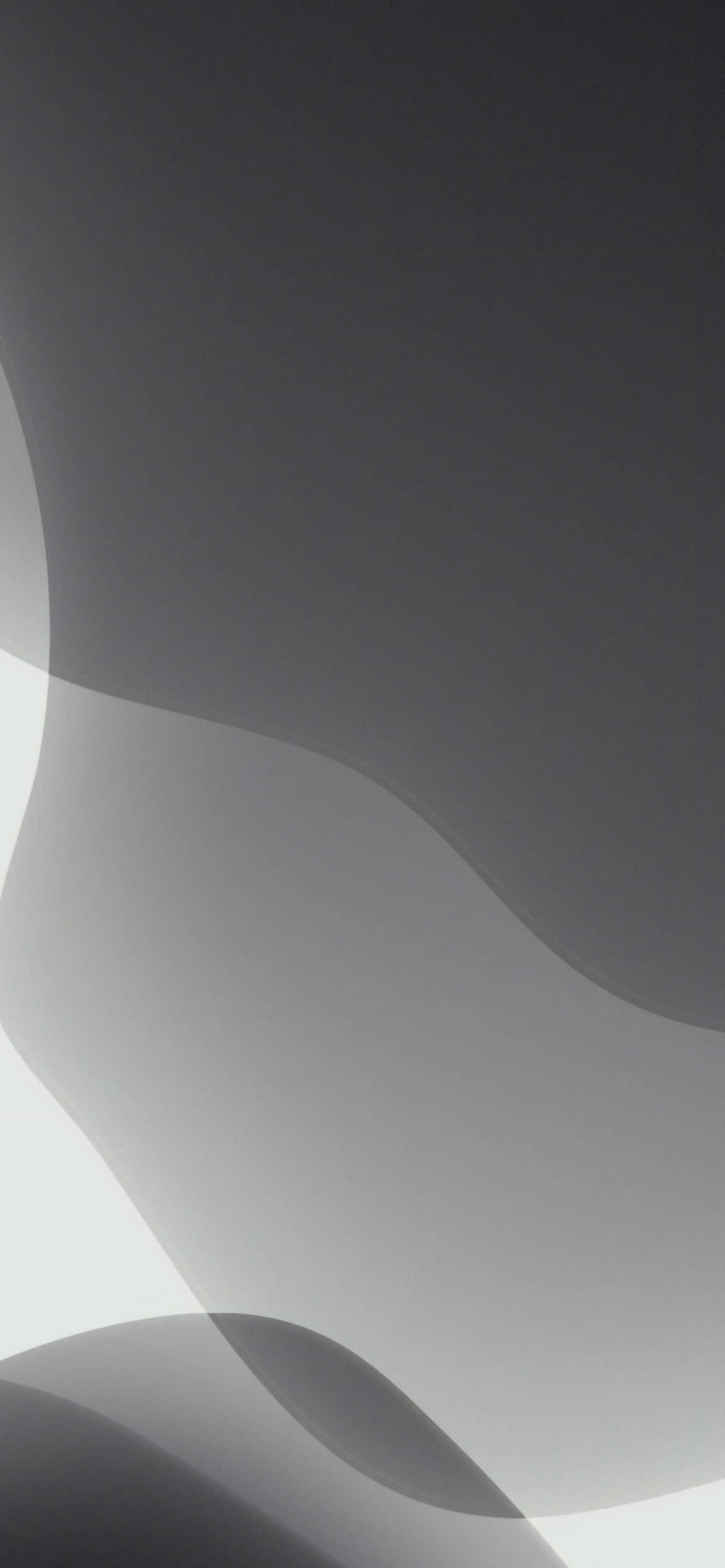 iOS 13 Ligte Grys Abstracte Agtergrond Muurpapier
