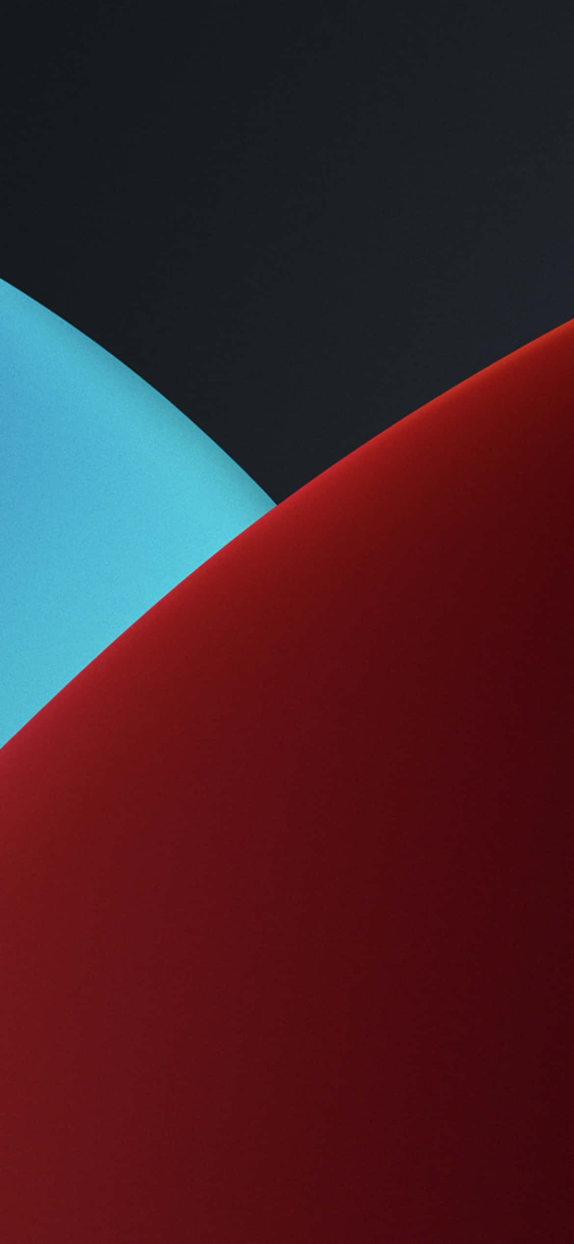 iOS 13 Oorvleuelende Vorms Agtergrond Muurpapier