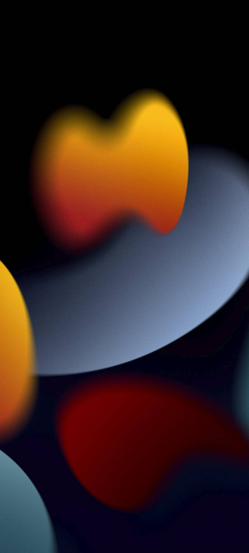 iOS 15 Apple iPhone Standaard Abstrak Muurpapier