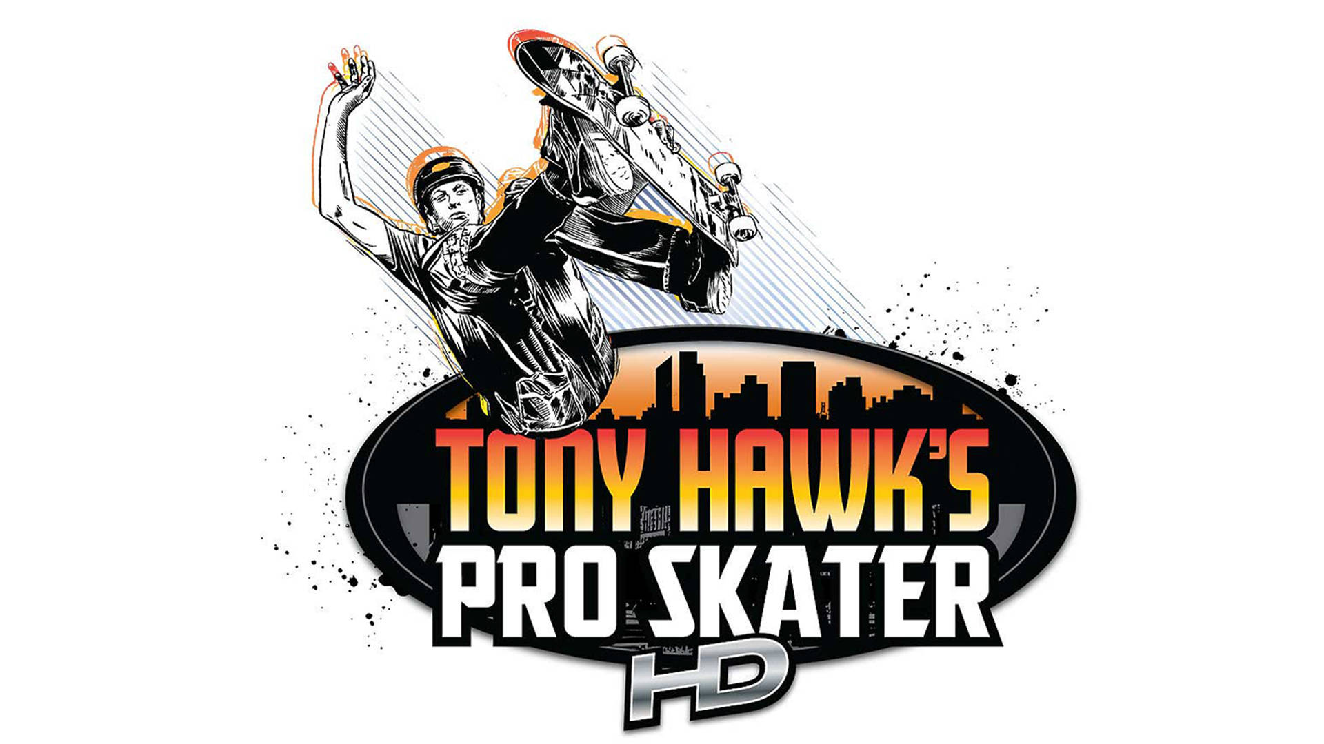 iPad Pro Tony Hawk's Pro Skater HD-logo Muurpapier