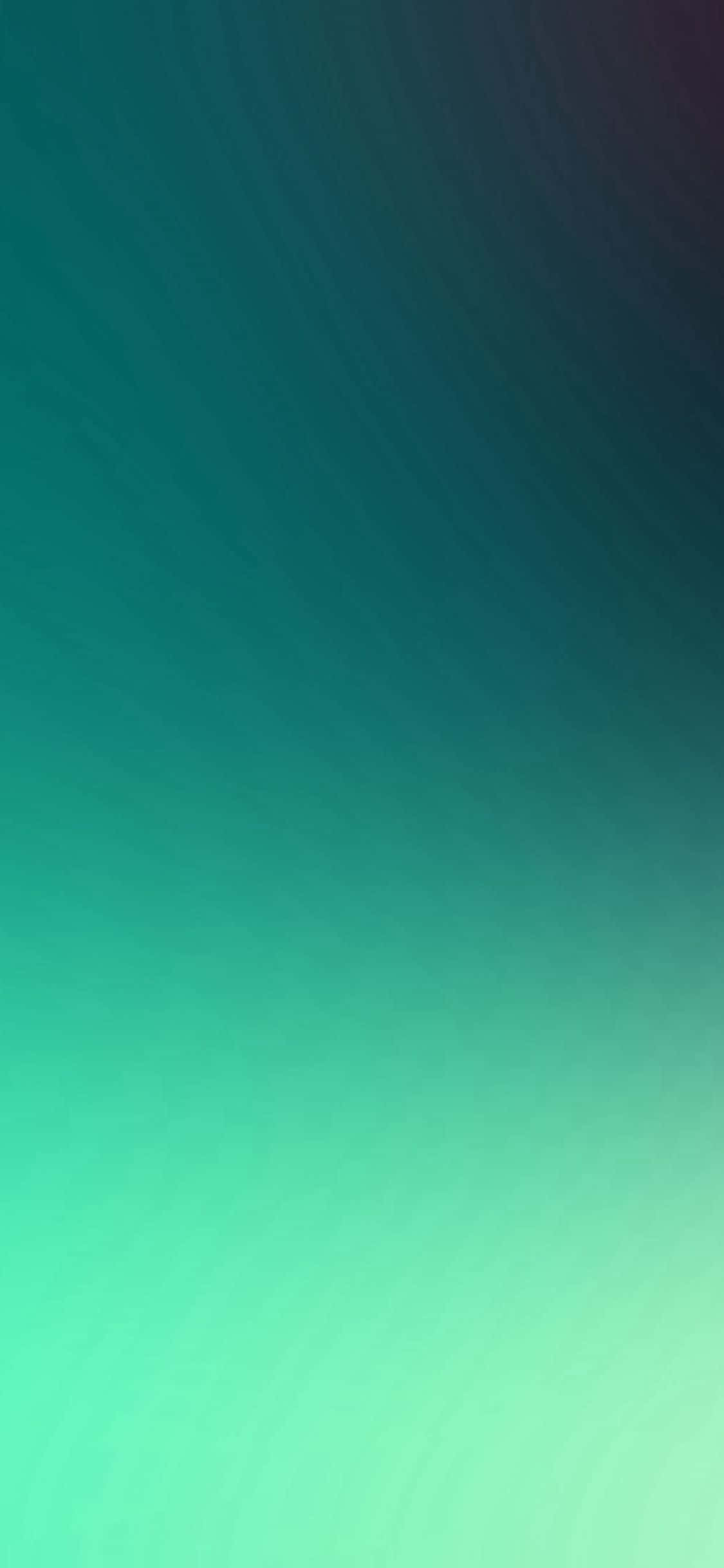 iPhone 11 Gradient Groen Muurpapier
