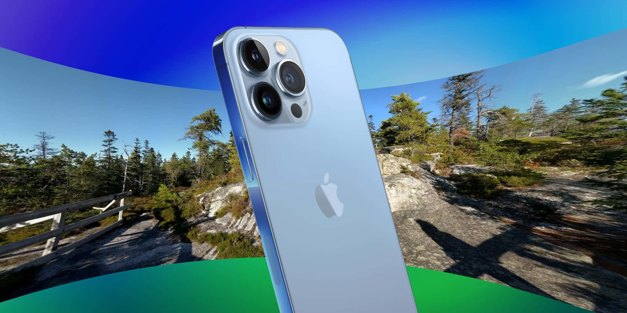 iPhone 11 Pro 360 Natuurbeeld Muurpapier