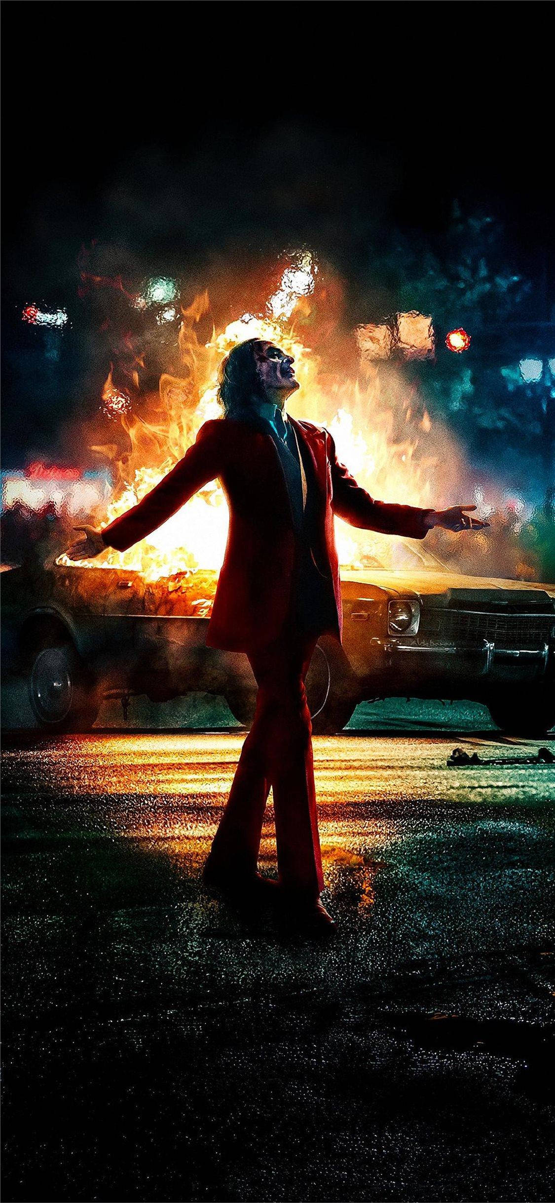 iPhone 11 Pro Max Joker Movie Muurpapier