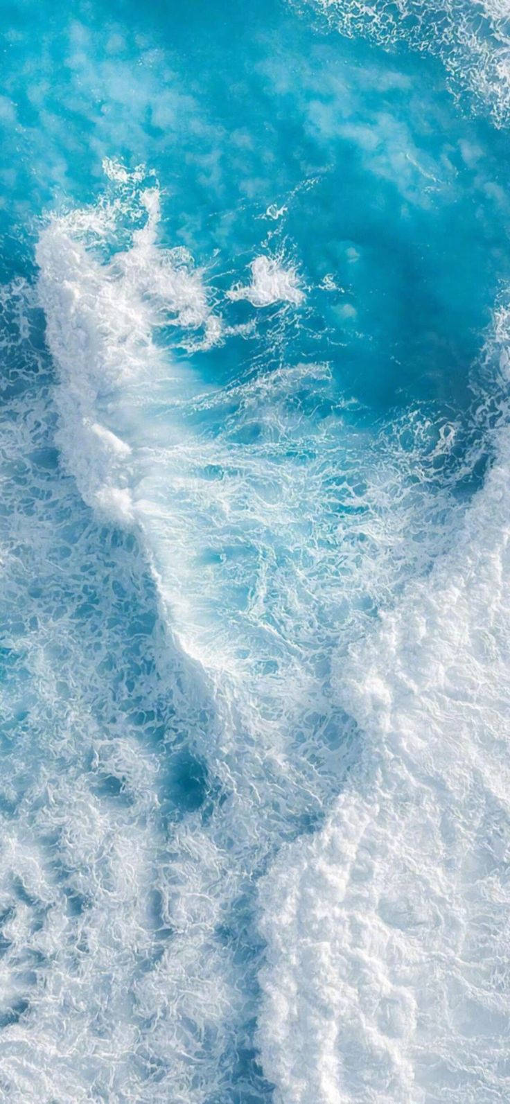 iPhone 12 Pro Blou Waters Muurpapier