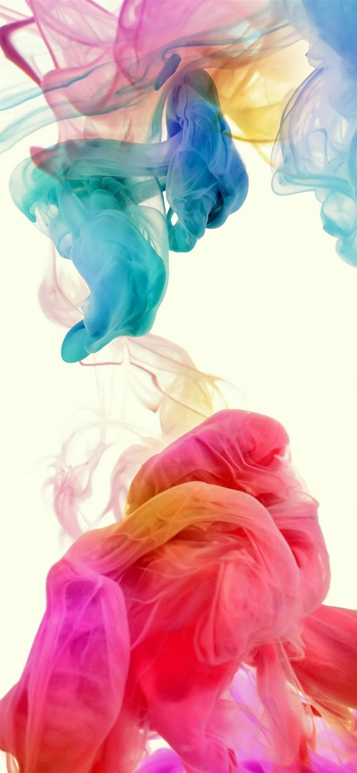 iPhone 12 Pro Kleurvolle Rook Muurpapier