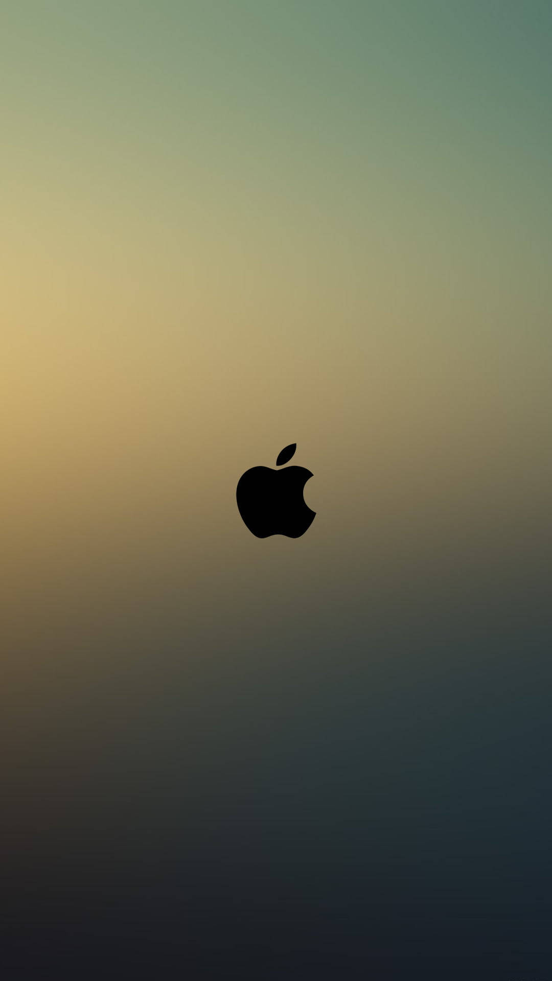 iPhone 12 Pro Max Goud Appel Muurpapier