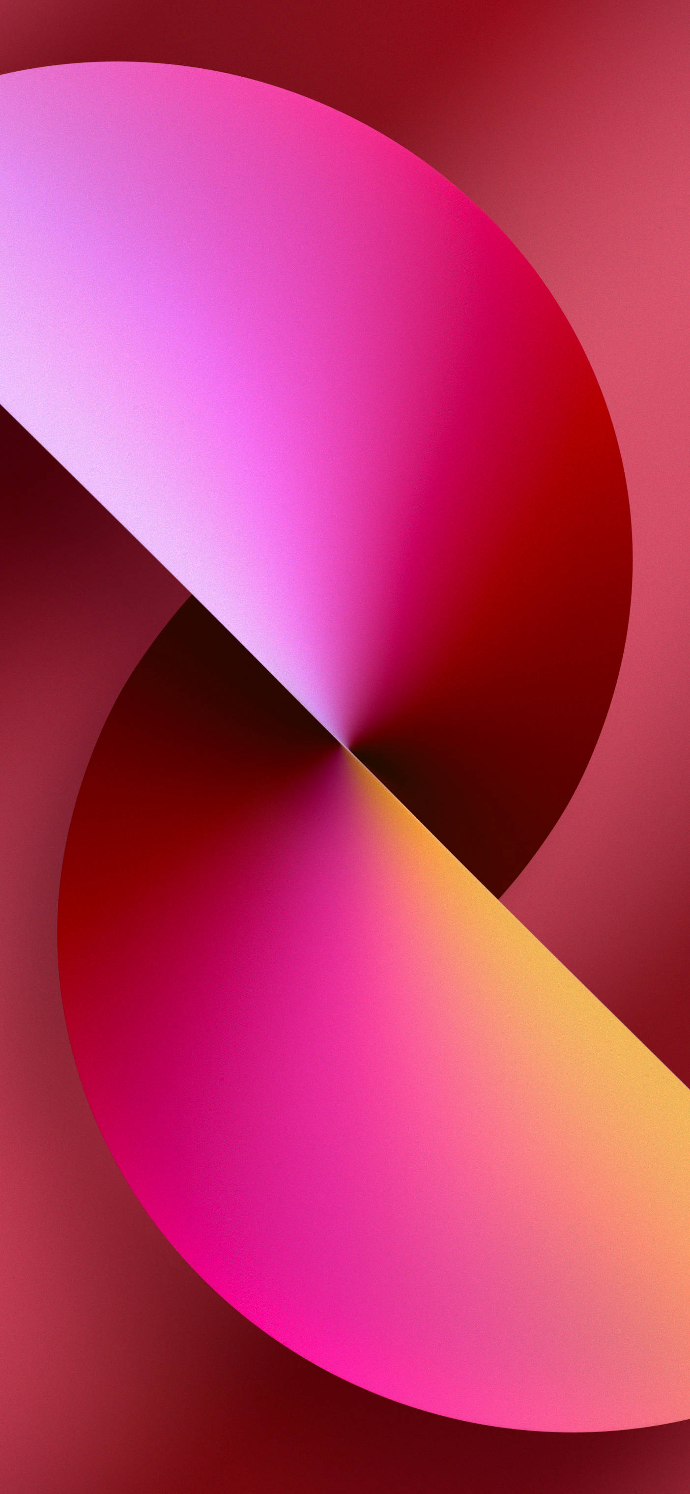 iPhone 13 Ligrooi Sirkel Muurpapier