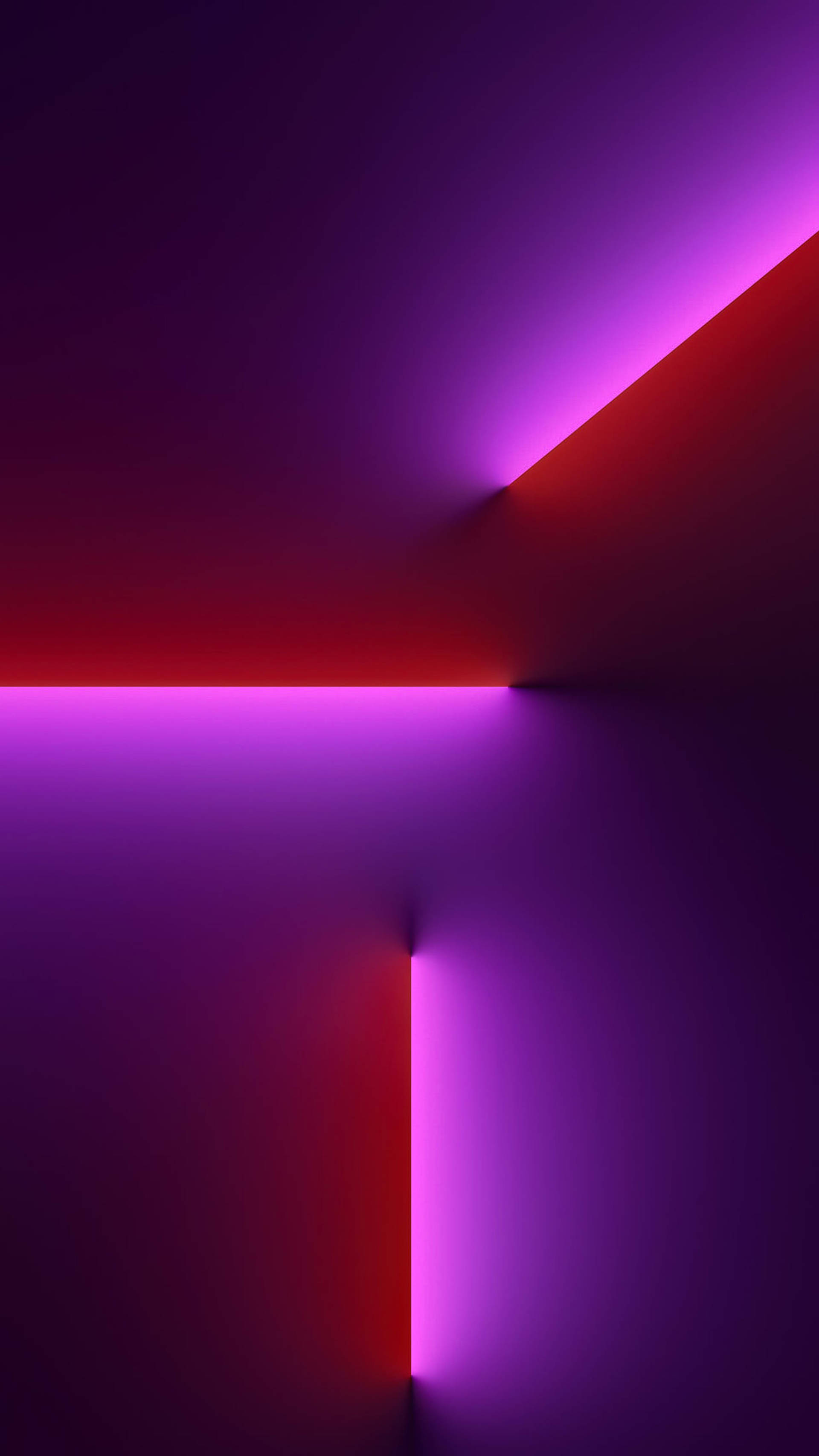 iPhone 13 Pro Max Neonligte Muurpapier