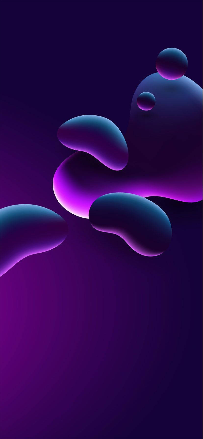 iPhone 14 Donkerpers Muurpapier