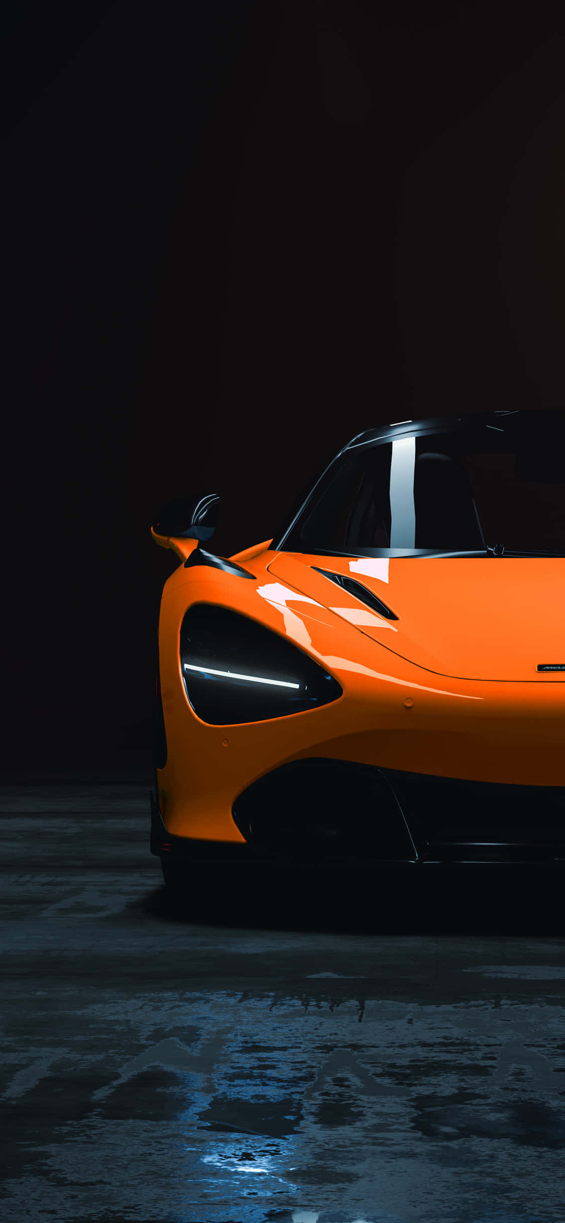 iPhone X McLaren 720s Vorsteiner Agtergrond Muurpapier