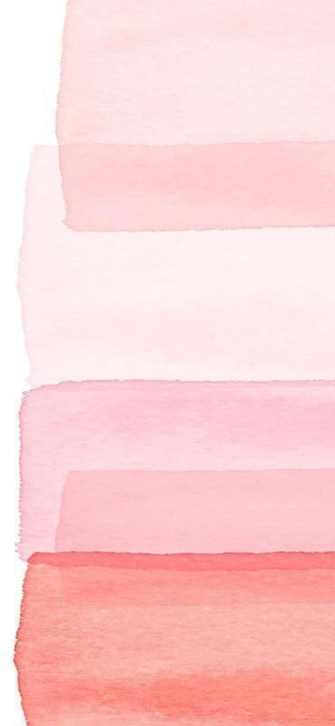 iPhone X Minimale Pienk Skakerings Vlekke Agtergrond Muurpapier