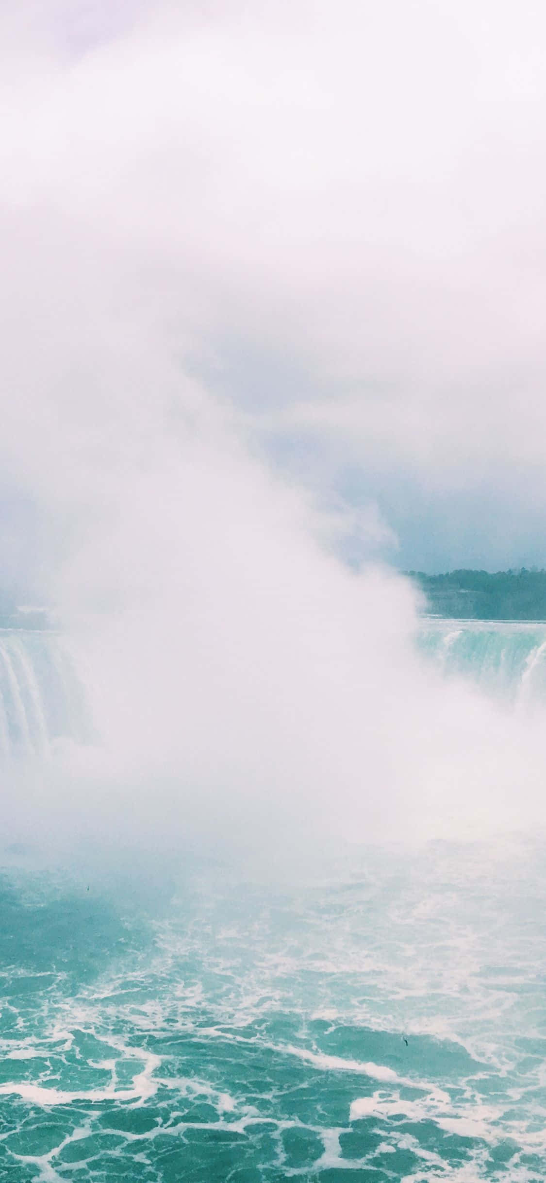 iPhone X Niagara Waterval Muis Agtergrond Muurpapier
