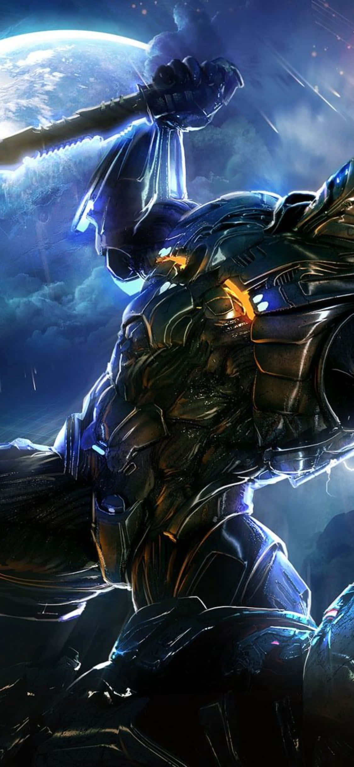 iPhone X Starcraft Ii Agtergrond Mecha Muurpapier