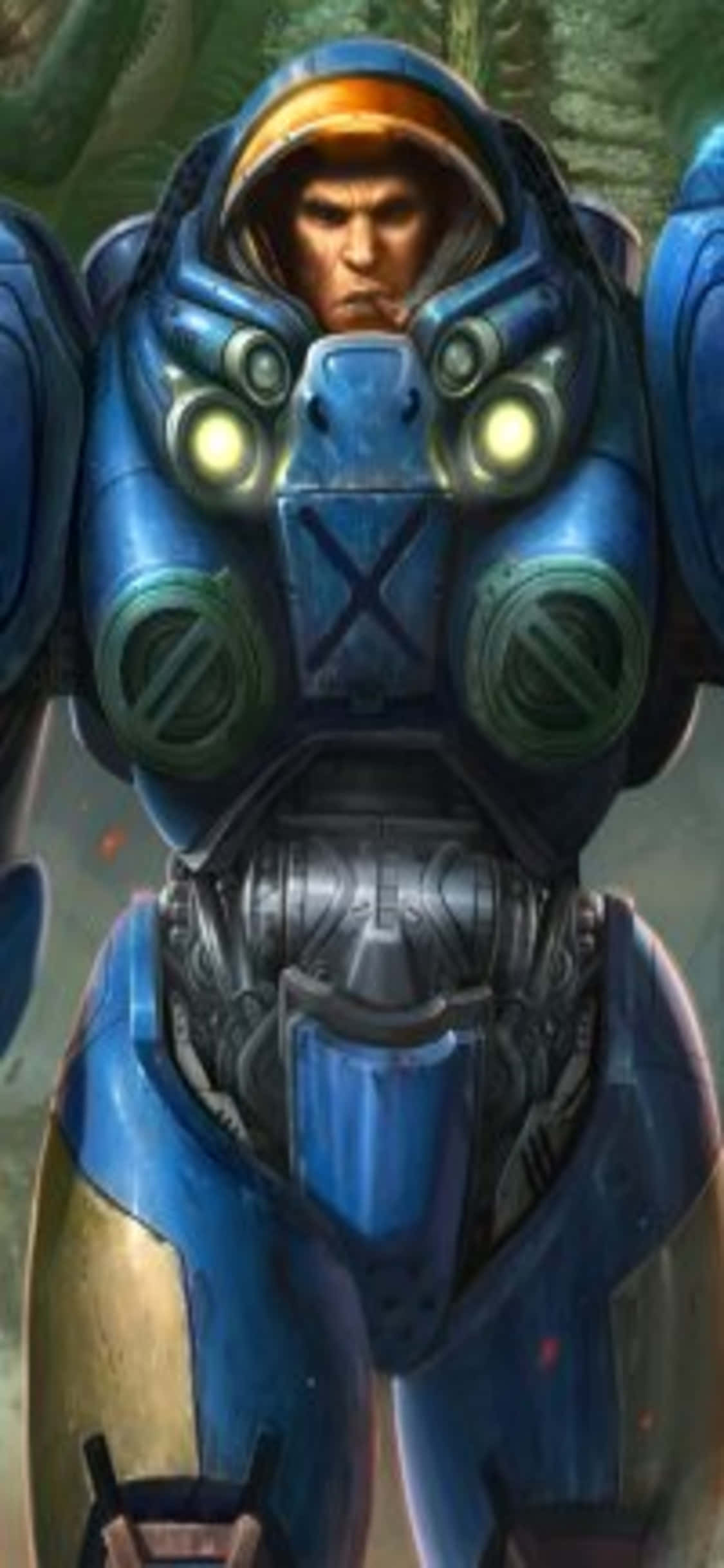 iPhone X Starcraft II Agtergrond Tychus Muurpapier