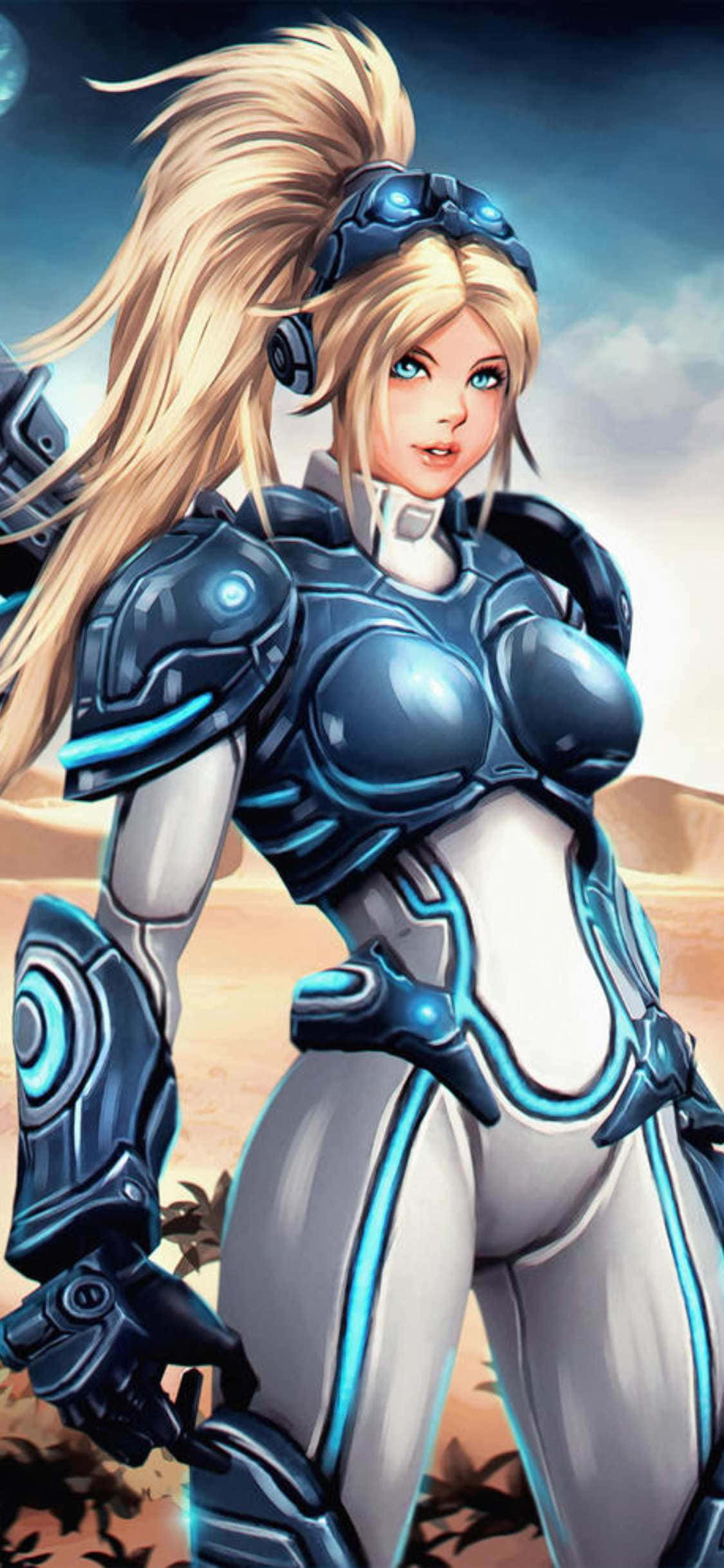 iPhone X Starcraft Ii Agtergrond November Annabella Muurpapier