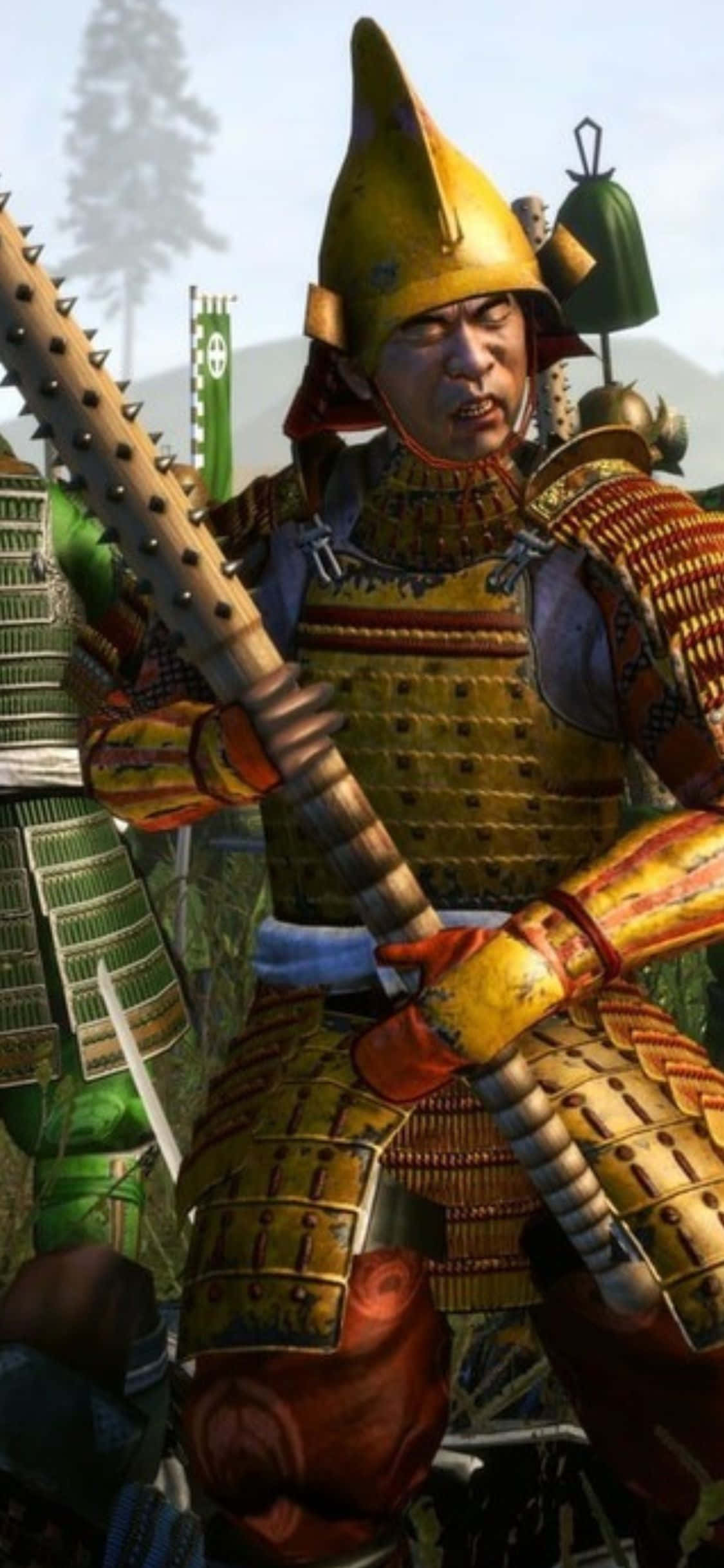 iPhone X Total War Shogun 2 Agtergrond Muurpapier