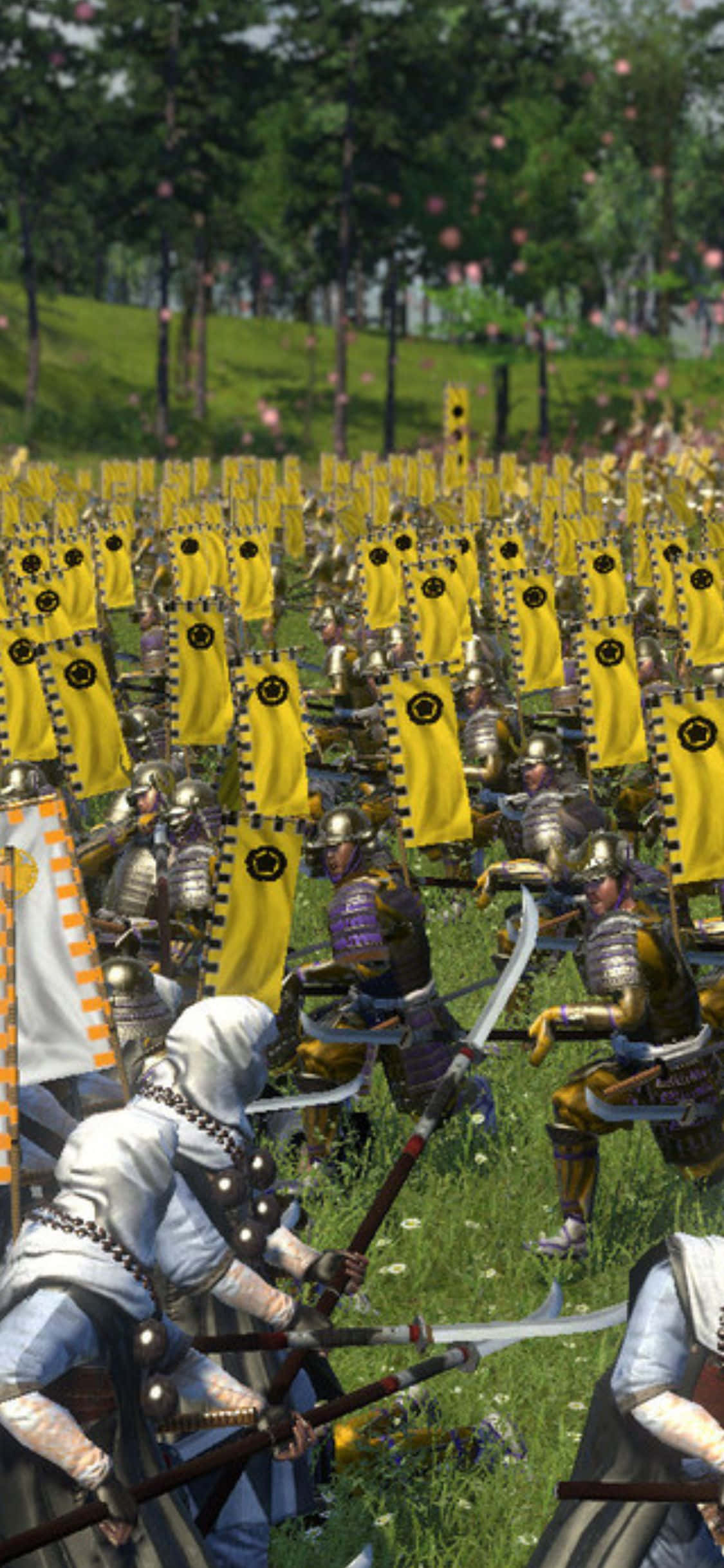 iPhone X Total War Shogun 2 Agtergrond Muurpapier