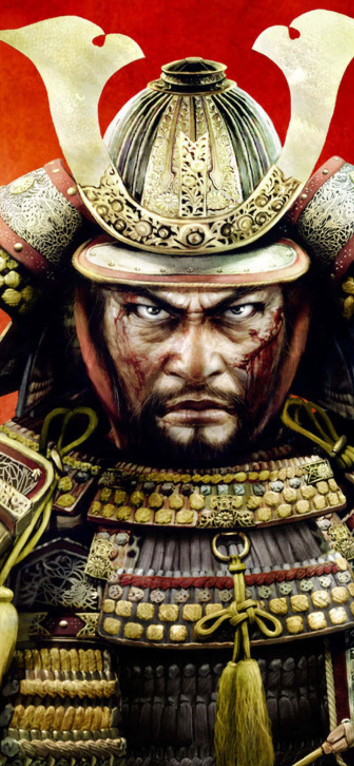 iPhone X Total War Shogun 2 Agtergrond Muurpapier