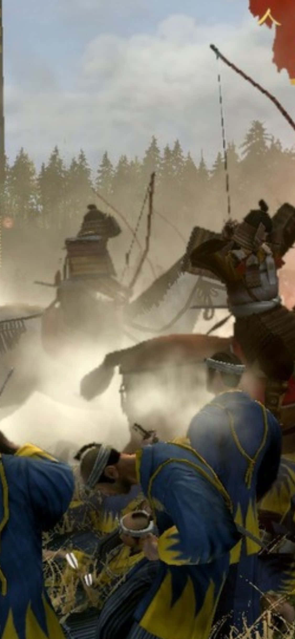 iPhone X Total War Shogun 2 Agtergrond Muurpapier
