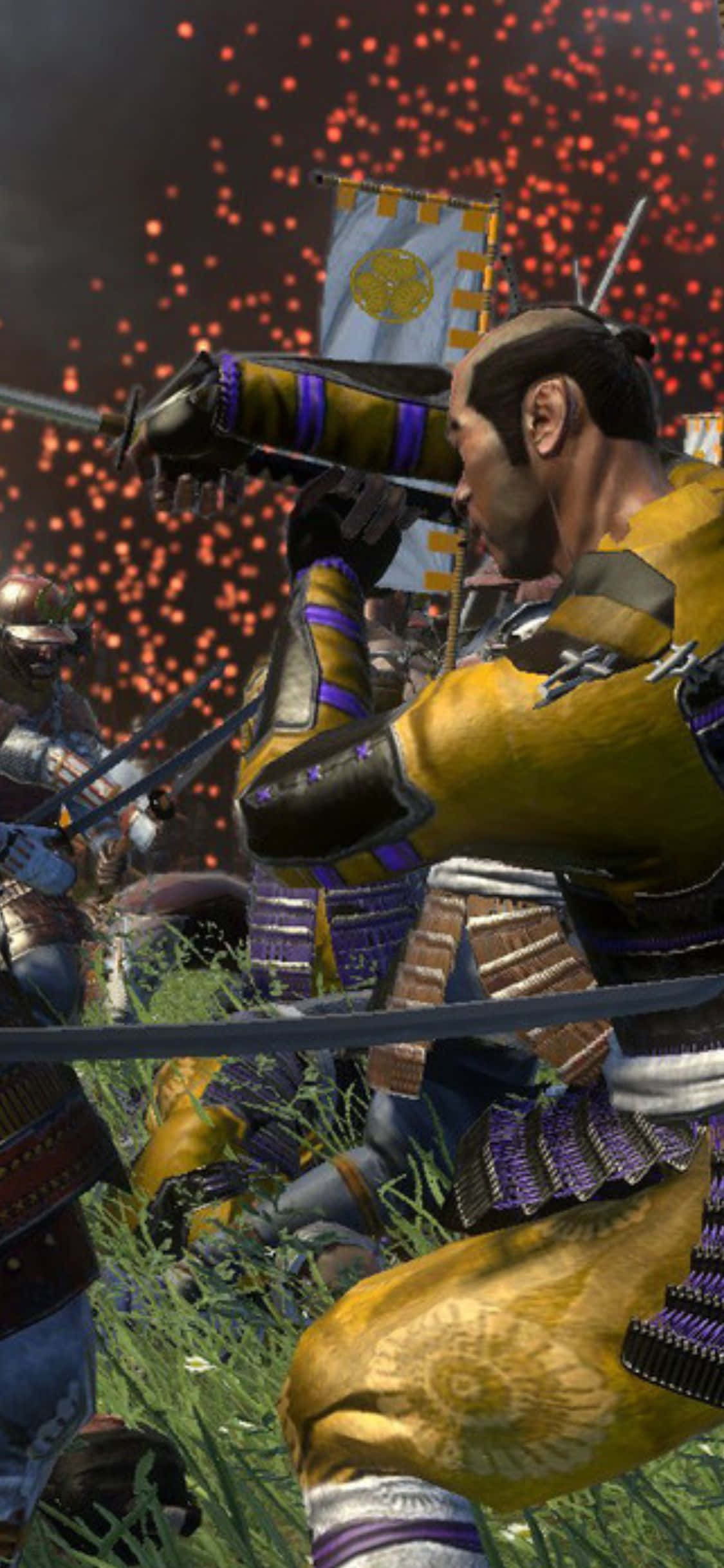 iPhone X Total War Shogun 2 Agtergrond Muurpapier