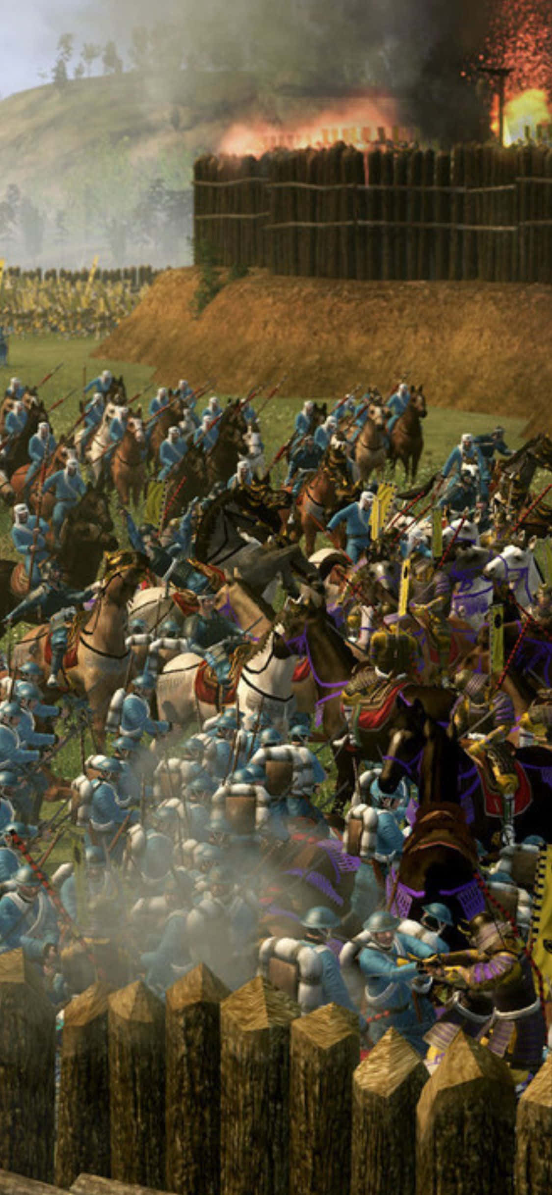 iPhone X Total War Shogun 2 Agtergrond Muurpapier