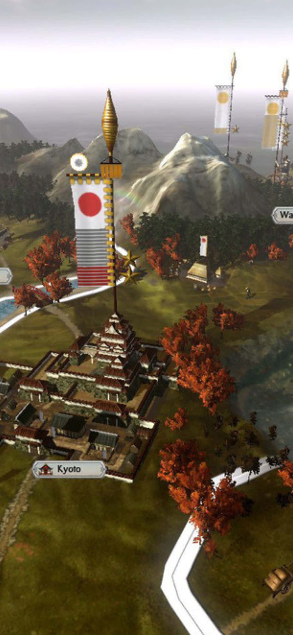 iPhone X Total War Shogun 2 Agtergrond Muurpapier