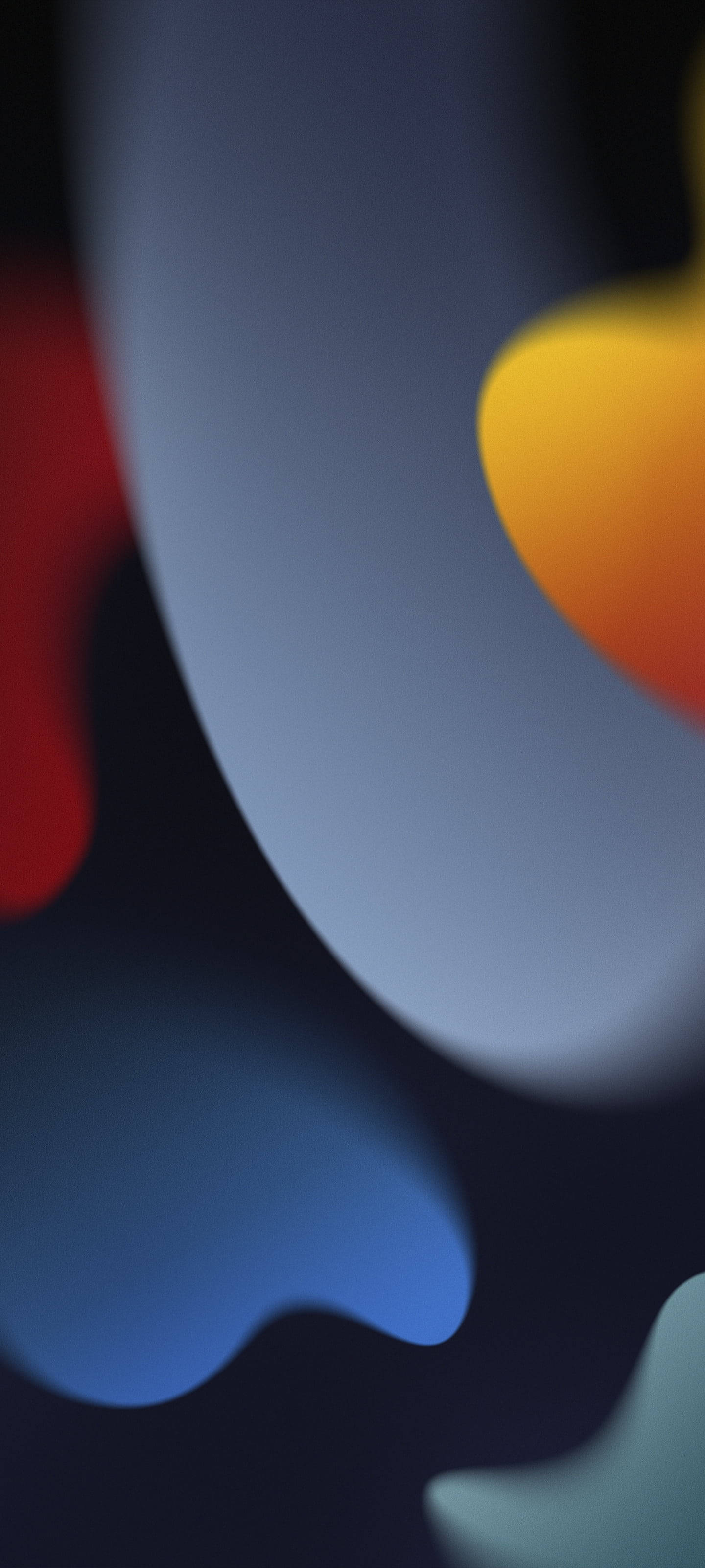iPhone XR Rooi Gekleurde Kolle Muurpapier