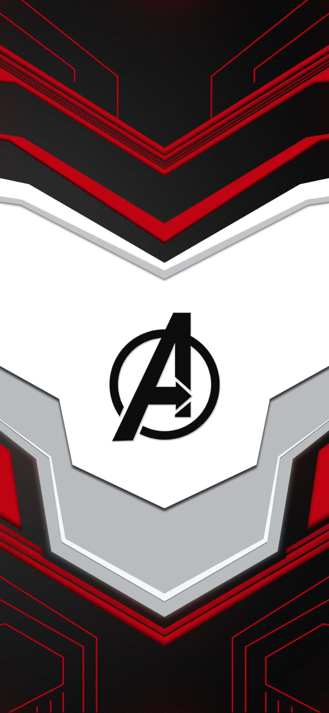 iPhone XS Avengers Agtergrond Tydreiskostuum Muurpapier