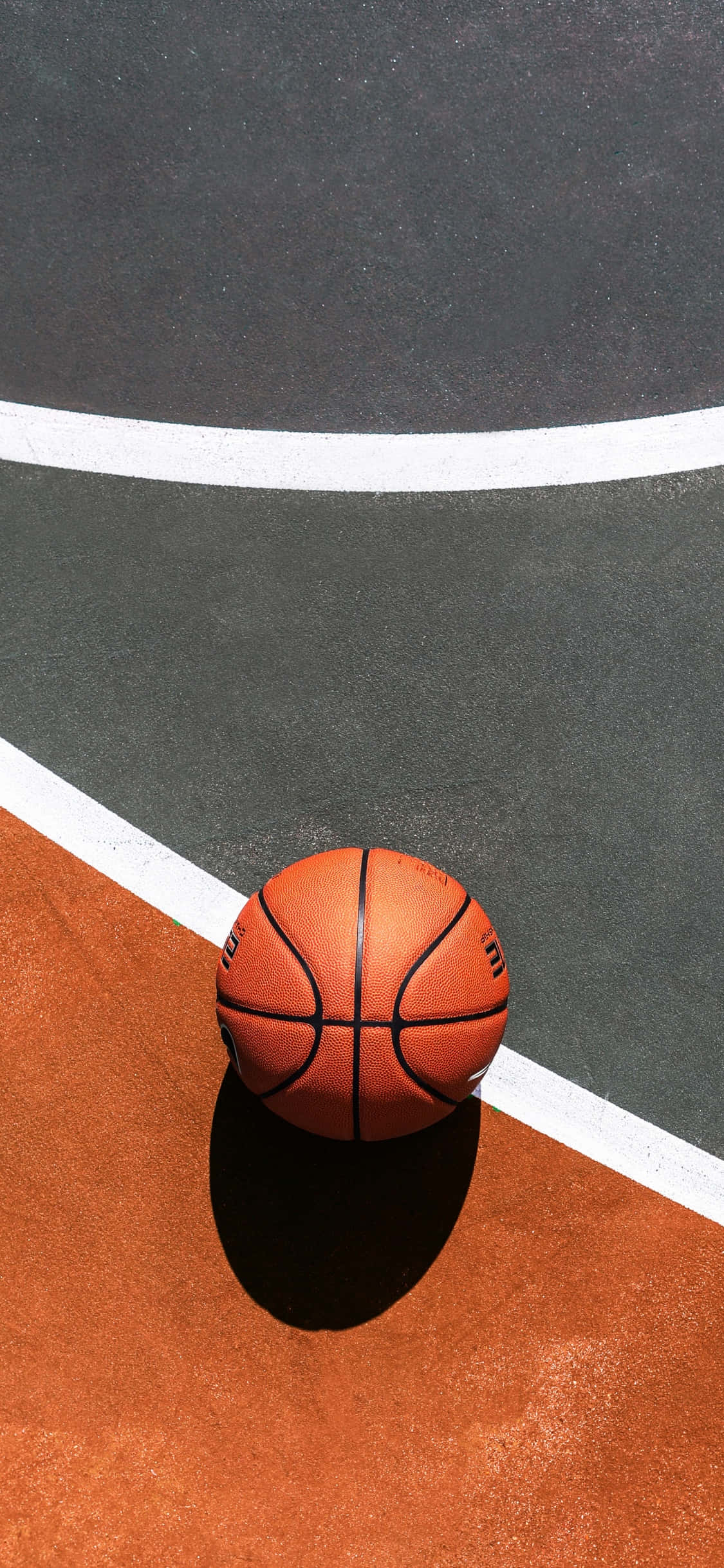 iPhone Xs Basketbal NBA Konsep Agtergrond Muurpapier