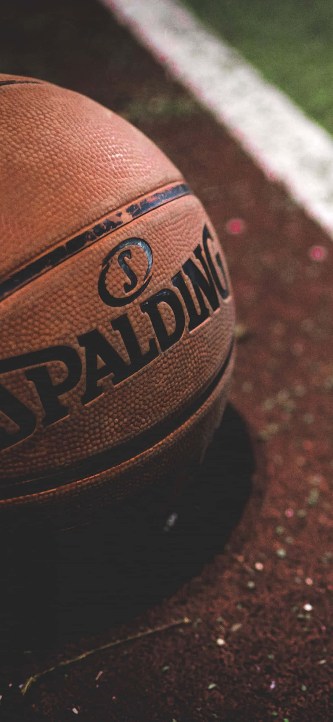 iPhone Xs Basketbal Filter Agtergrond Muurpapier