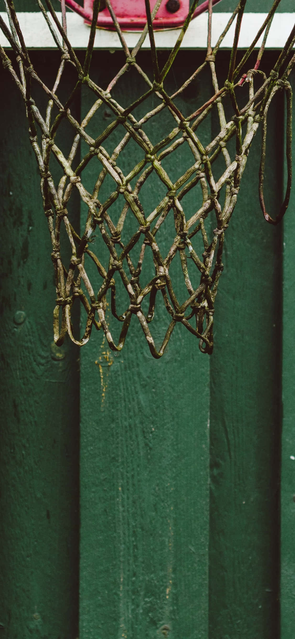 iPhone Xs Basketbal Ou Agtergrond Muurpapier