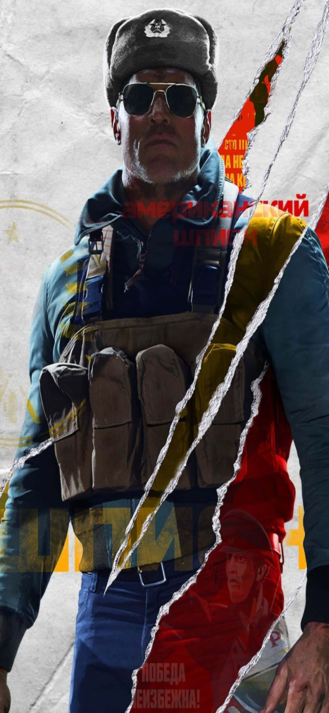 iPhone Xs Call Of Duty Black Ops Cold War Ultimate Edition Agtergrond Muurpapier