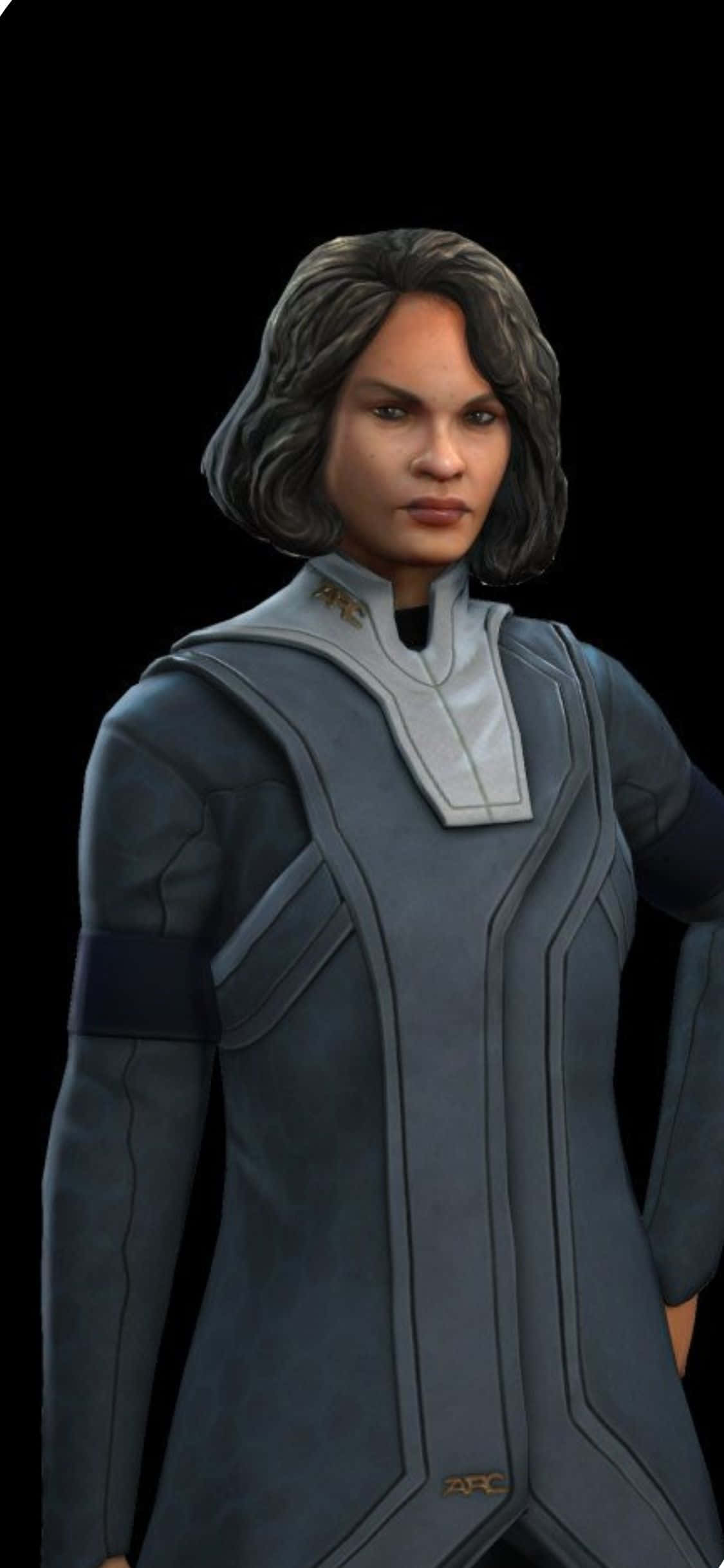 iPhone XS Civilization Beyond Earth Karakter CEO Suzanne Fielding Agtergrond Muurpapier
