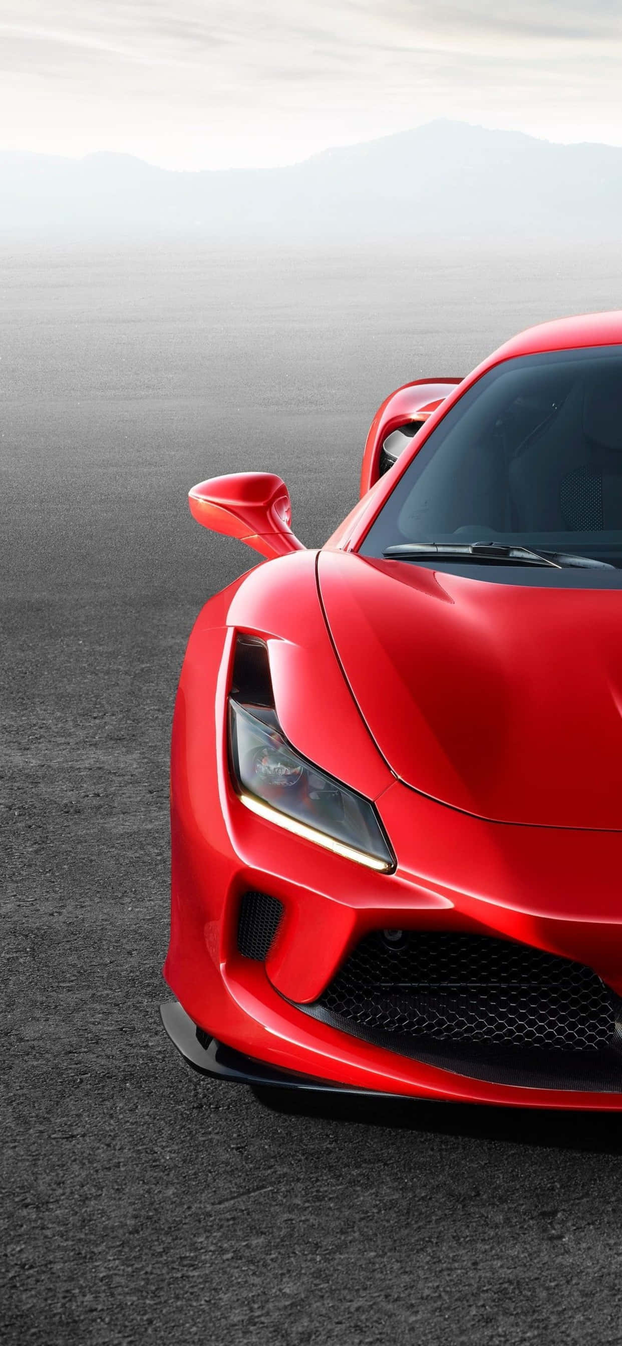 iPhone Xs Max Ferrari Agtergrond Rooi 2020 Ferrari F8 Tributo Muurpapier