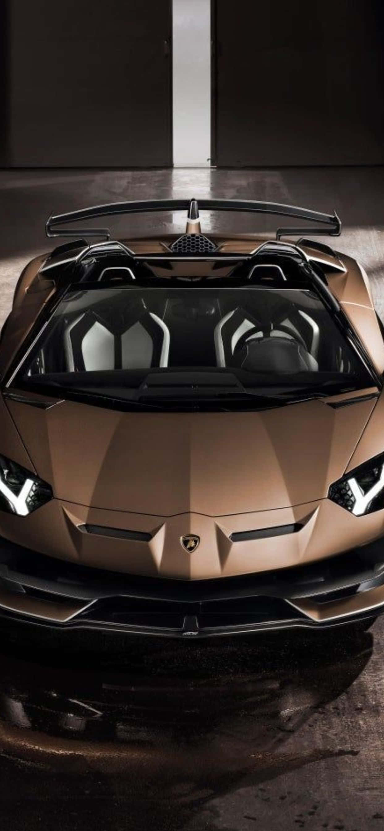 iPhone XS Max Lamborghini Sesto Elemento Background Muurpapier
